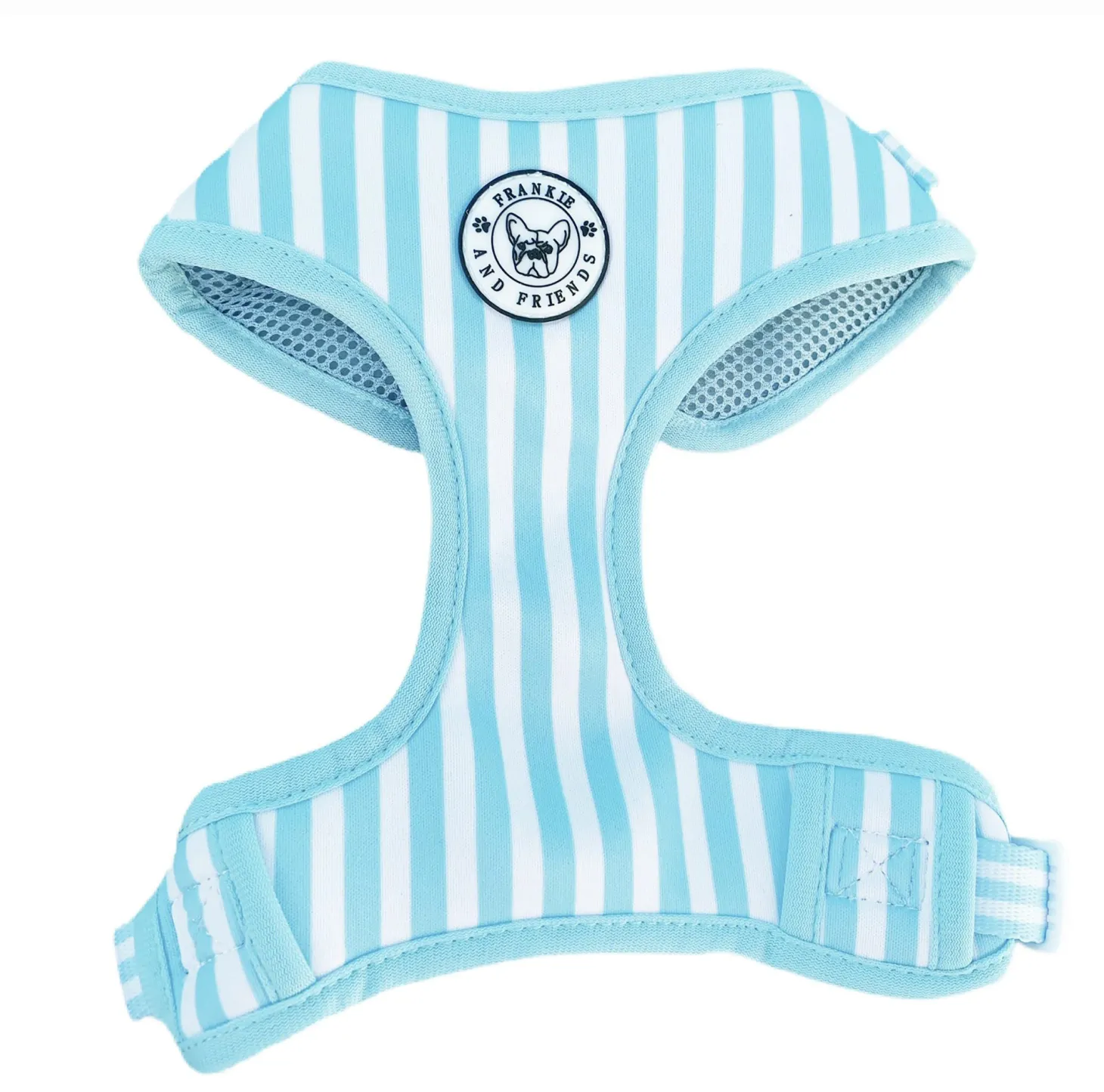 Blue Candy Stripe - Adjustable Harness
