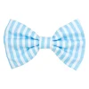 Blue Candy Striped - Bow Tie