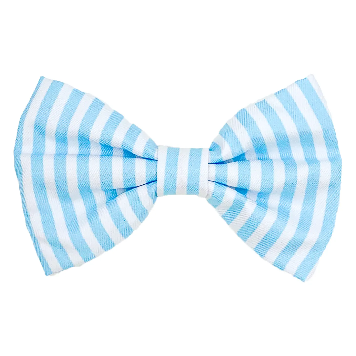 Blue Candy Striped - Bow Tie