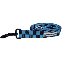 Blue Checkers - Dog Lead