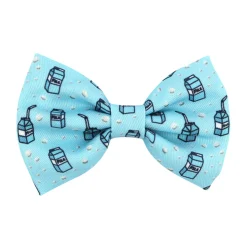 Blue Milk Carton - Bow Tie - End Of Line