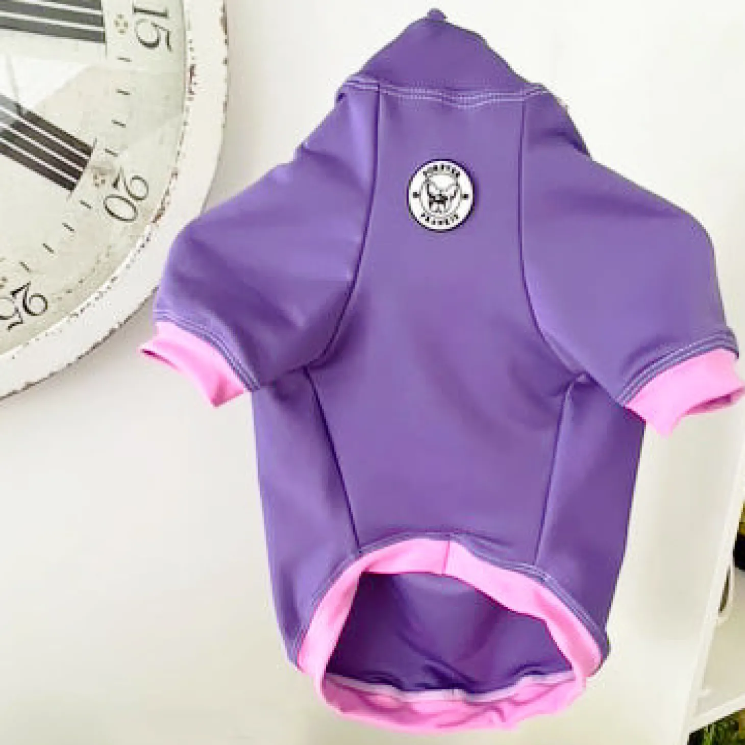 Bright Purple with pink trim - Sun & Sand Rashie UV 50+