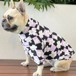 Floral Checkers Dog Skivvie (Limited Edition)