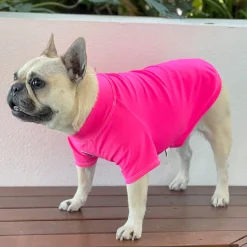 Fluoro Pink - Sun & Sand Rashie UV 50+