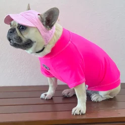 Fluoro Pink - Sun & Sand Rashie UV 50+