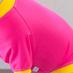 Fluoro Pink & Yellow - Specialised Ribbed Sun & Sand Rashie UV 50+