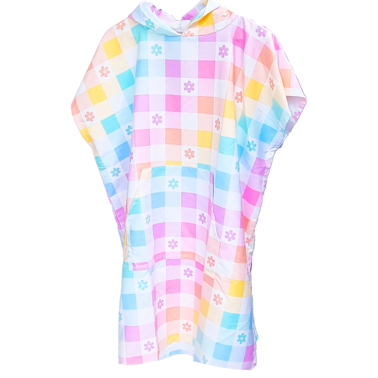 Gingham Wonderland - Beach Poncho