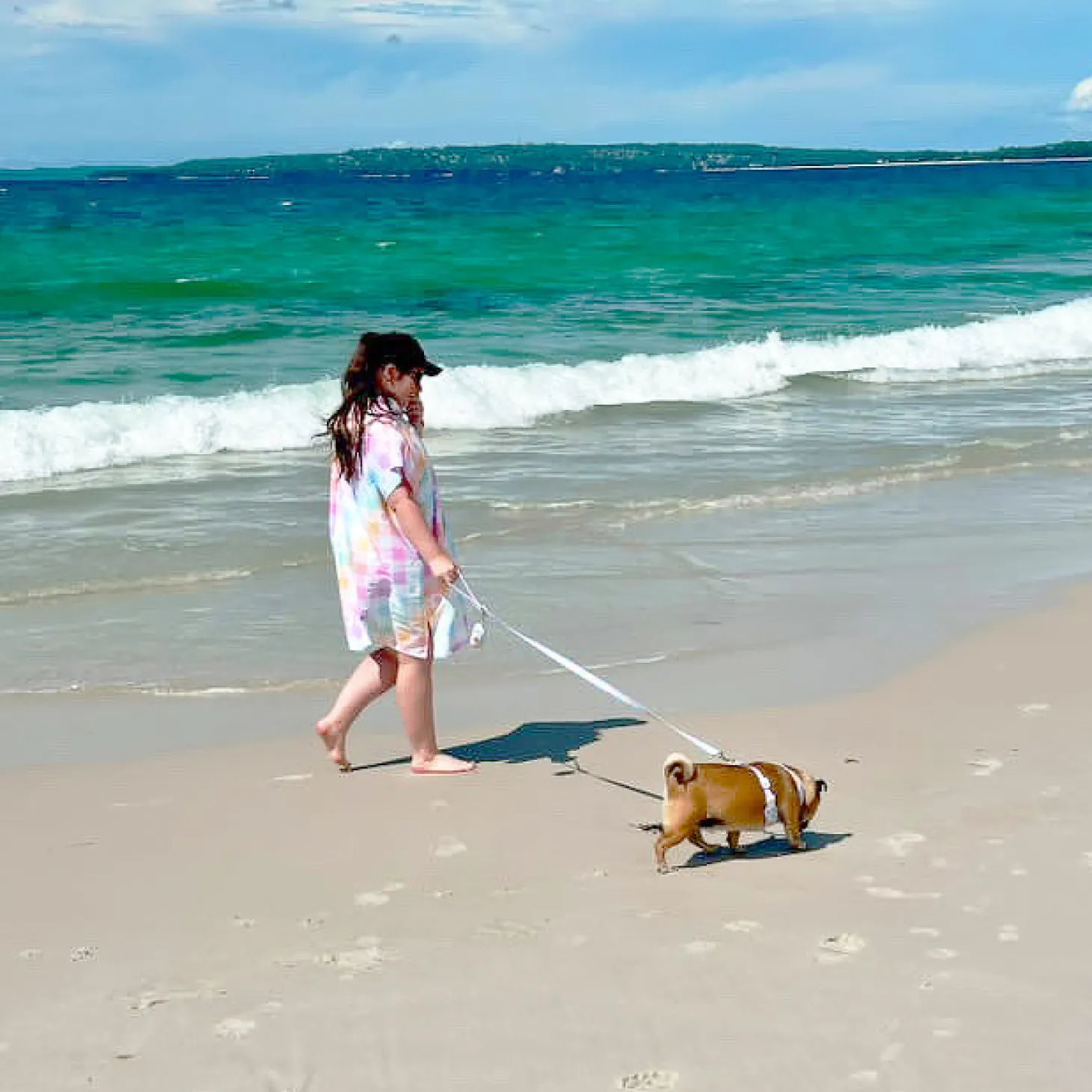 Gingham Wonderland - Beach Poncho