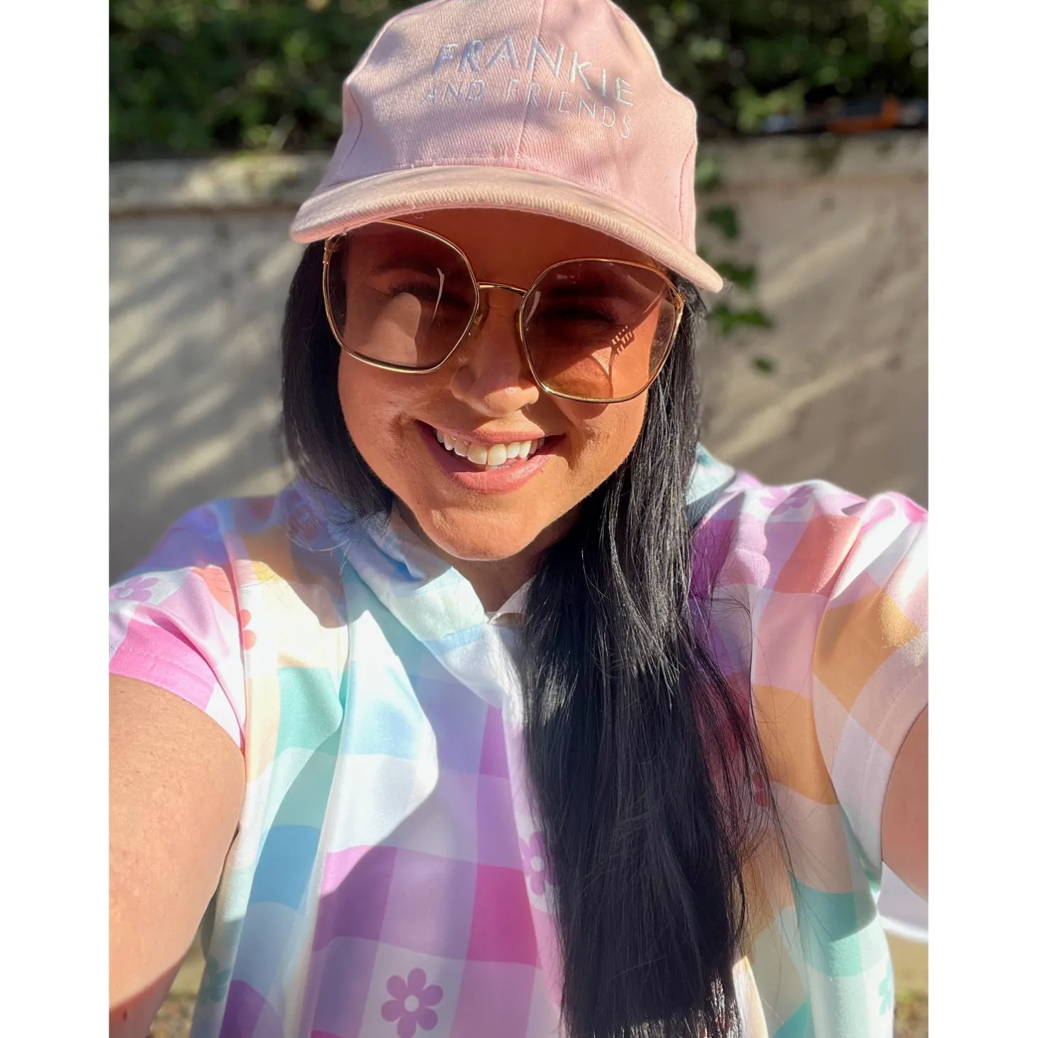 Gingham Wonderland - Beach Poncho