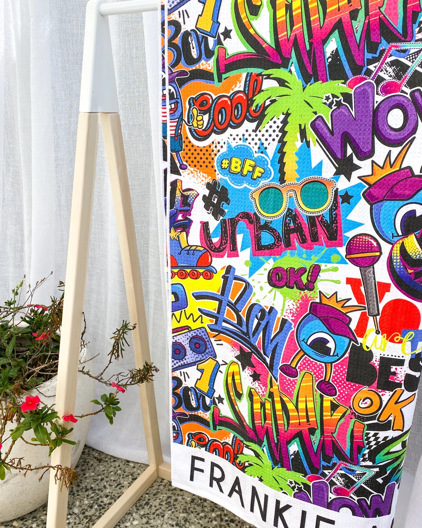 Graffiti - Beach & Bath Towel - End of Line