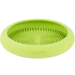 Green Lickimat UFO Slow Food Anti-Anxiety Licking Dog Bowl