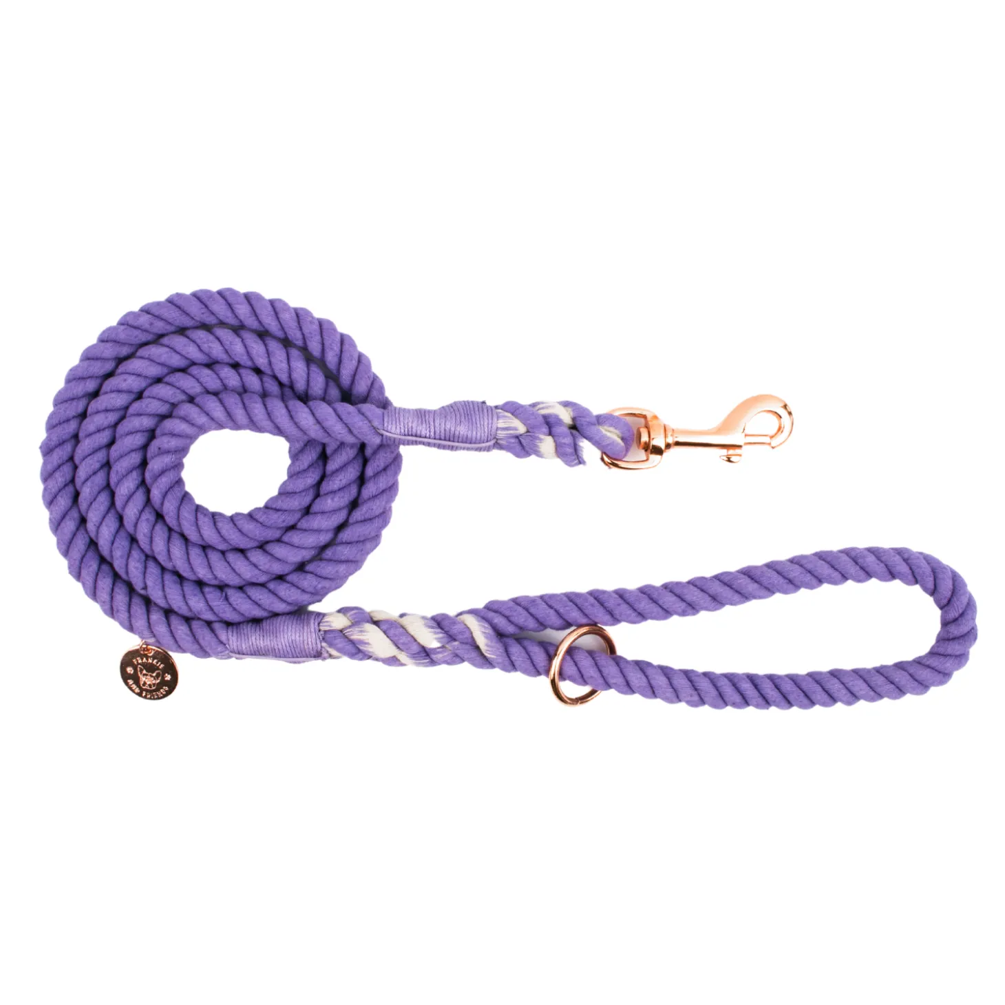 Lavender - Rope Dog Lead