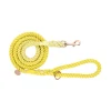 Lemon Yellow Ombre - Rope Dog Lead