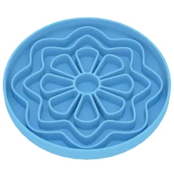 Luxe Blue Flower - Slow Feed Bowl