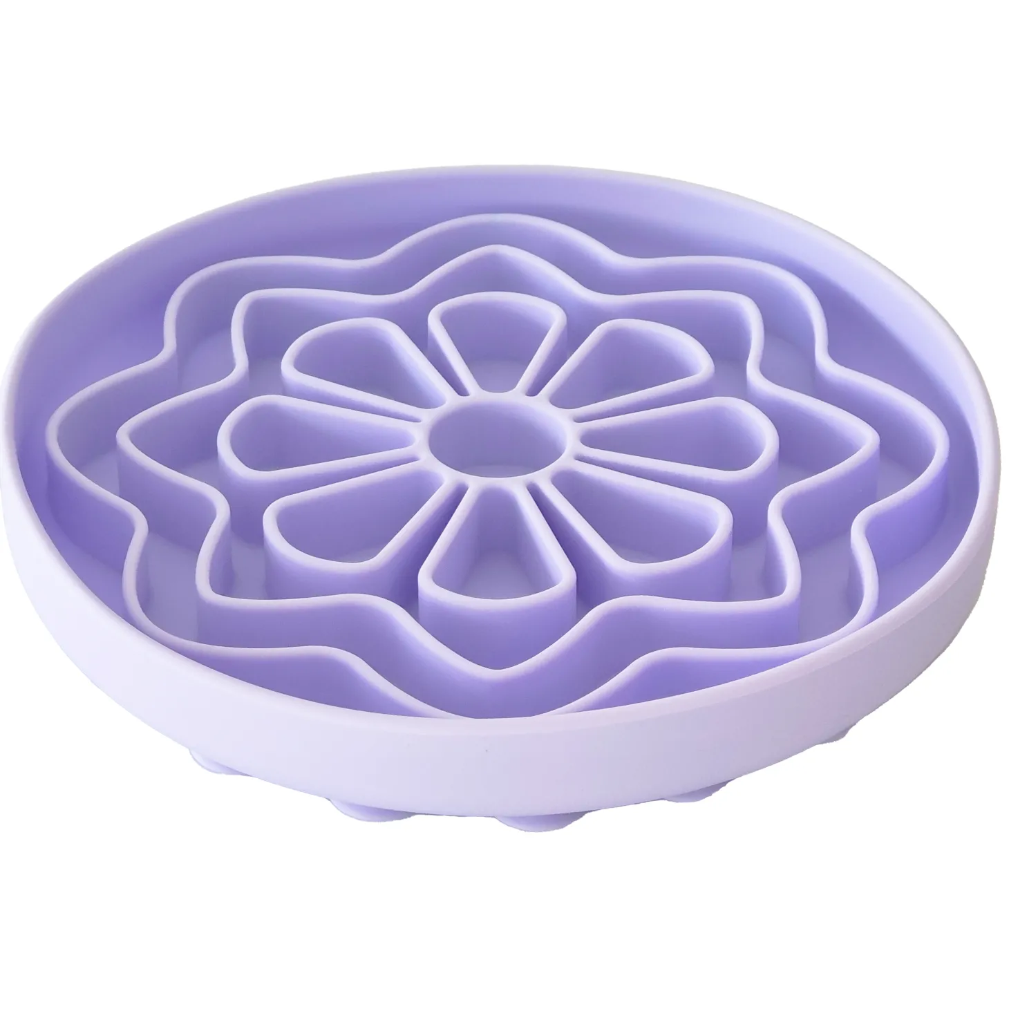 Luxe Lavender Flower - Slow Feed Bowl