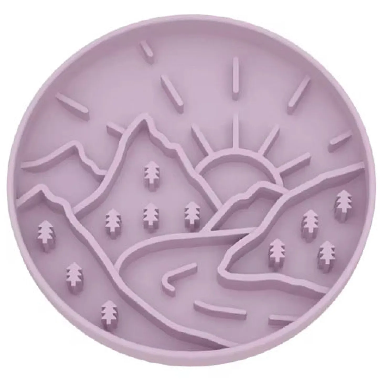 Luxe Mulberry Mountain Light - Slow Feed Bowl