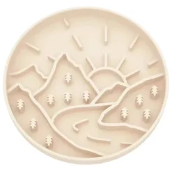 Luxe Pale Mountain Light - Slow Feed Bowl