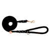 Midnight Black - Rope Dog Lead