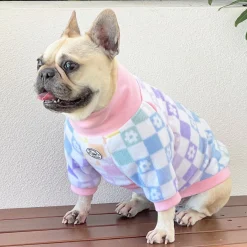 Pastel Check Dog Skivvy