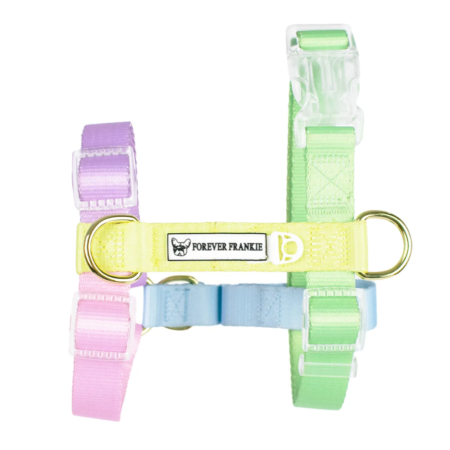 Pastel Rainbow - Luxe Strap Harness