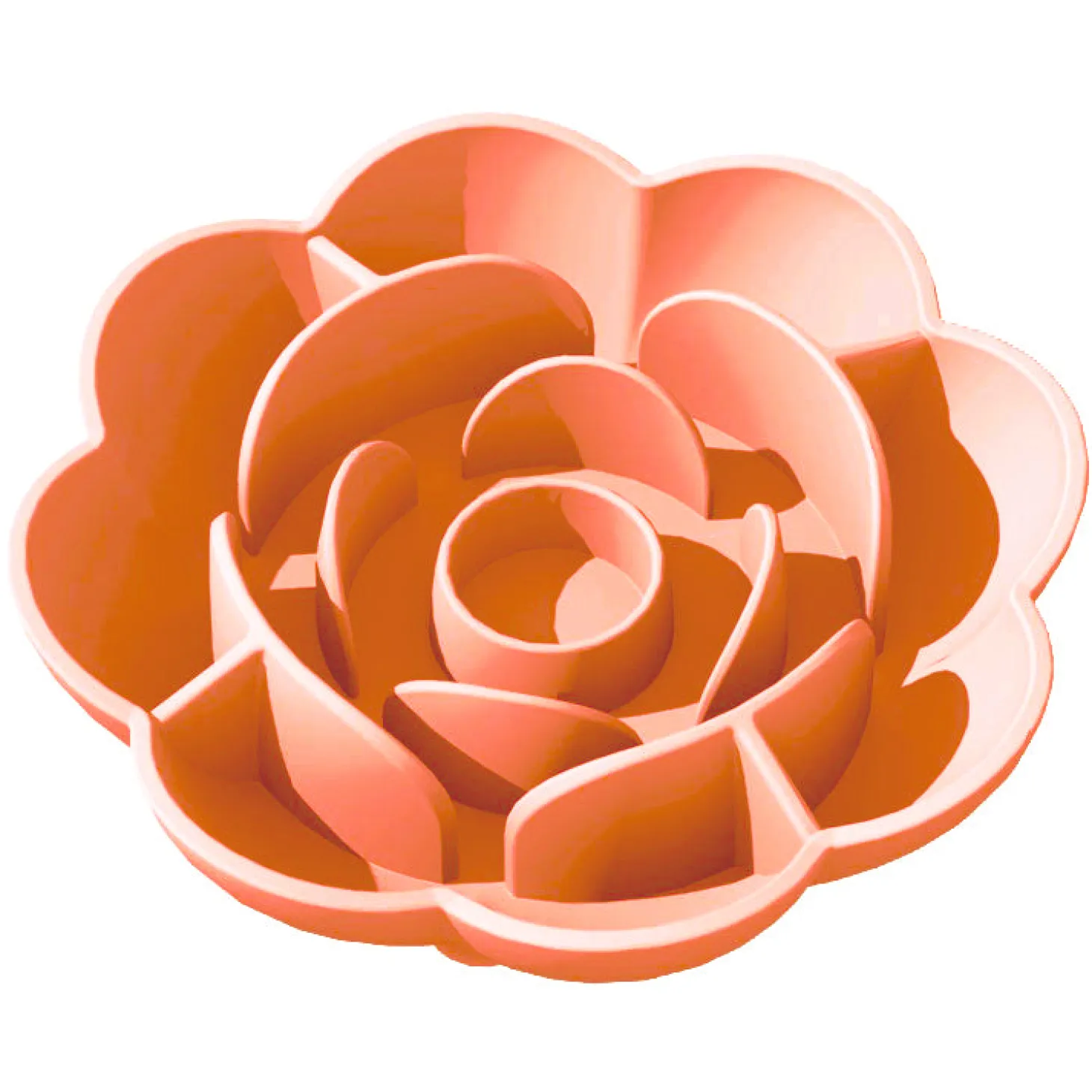 Peach Fuzz Slow Feed Flower Bowl
