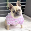 Pink Checkerboard Dog Skivvy