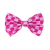 Pink Lemonade Check - Bow Tie