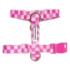 Pink Lemonade Check - Luxe Strap Harness
