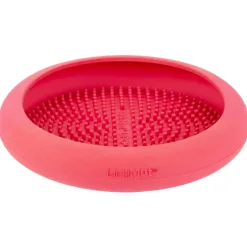 Pink Lickimat UFO Slow Food Anti-Anxiety Licking Dog Bowl
