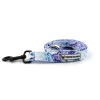 Purple Floral - Dog Lead