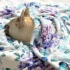 Purple Floral - Extra Soft Pet Blanket