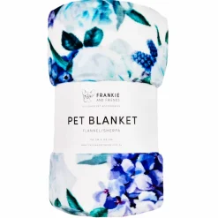 Purple Floral - Extra Soft Pet Blanket