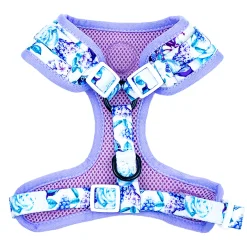Purple Floral -Adjustable Harness
