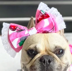 Sweet Cherry with lace - Head Bow (Limited Edition)