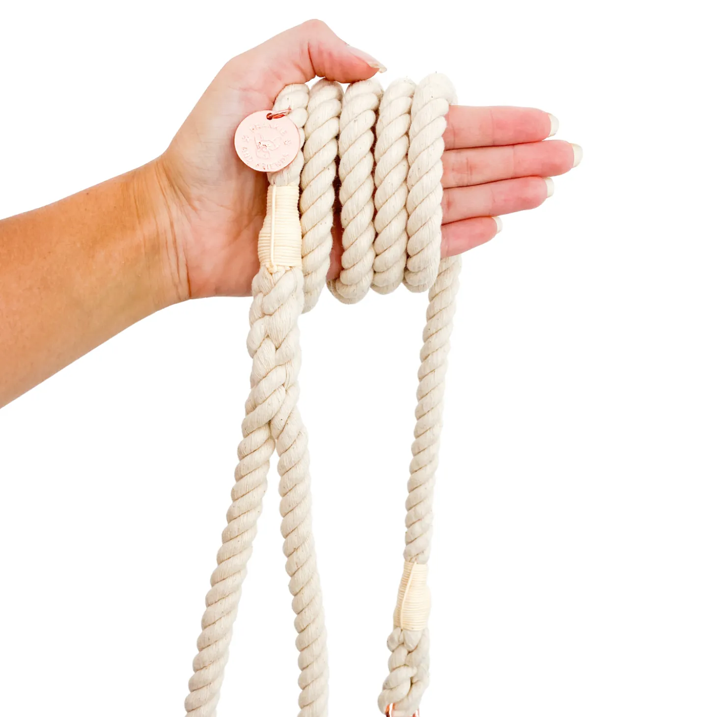 Whipped Cream - Rope Dog Lead
